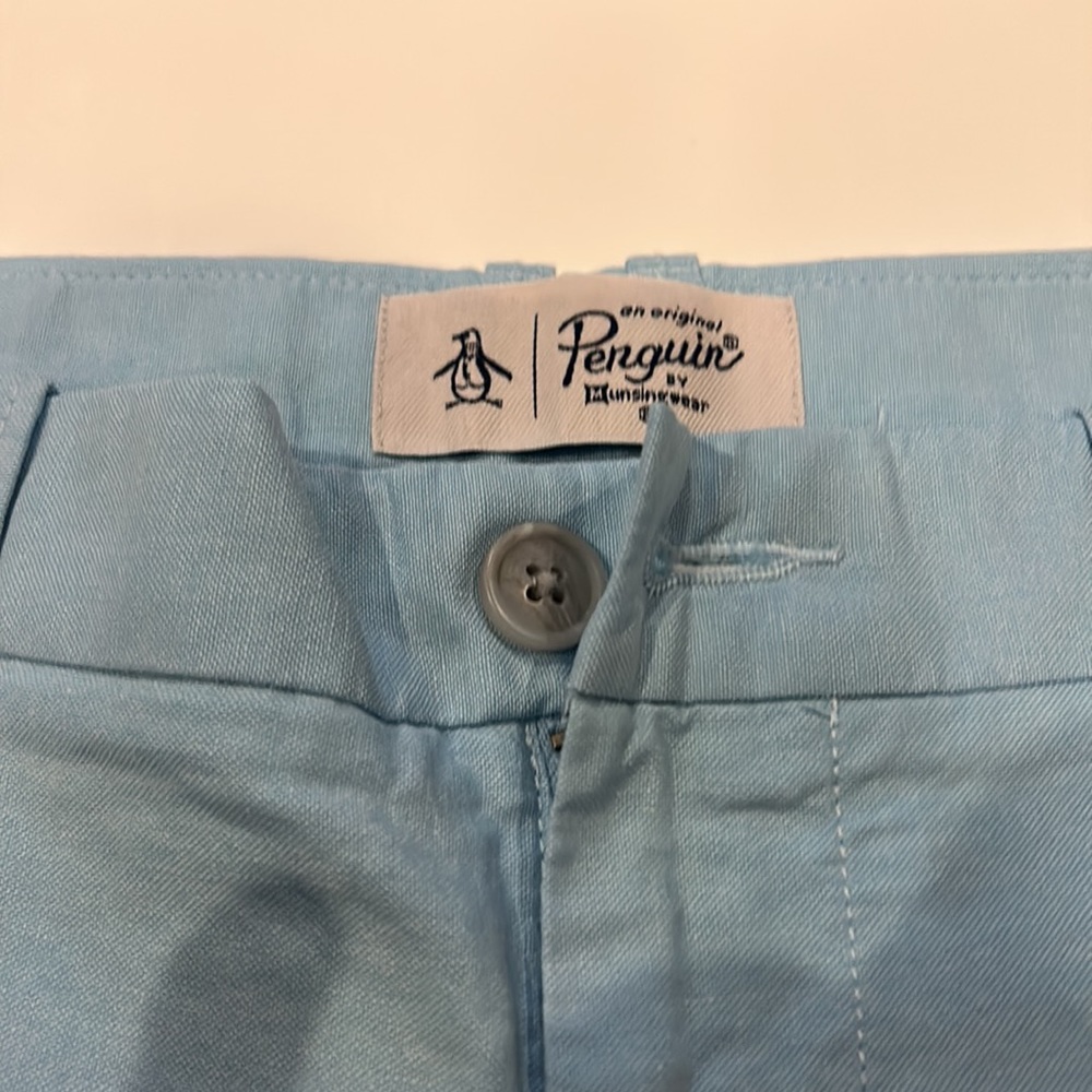 NWT Penguin Air Blue Dress Shorts - Picture 4 of 4
